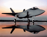 The $200 billion concept: Lockheed’s X-35 Joint Strike Fighter.